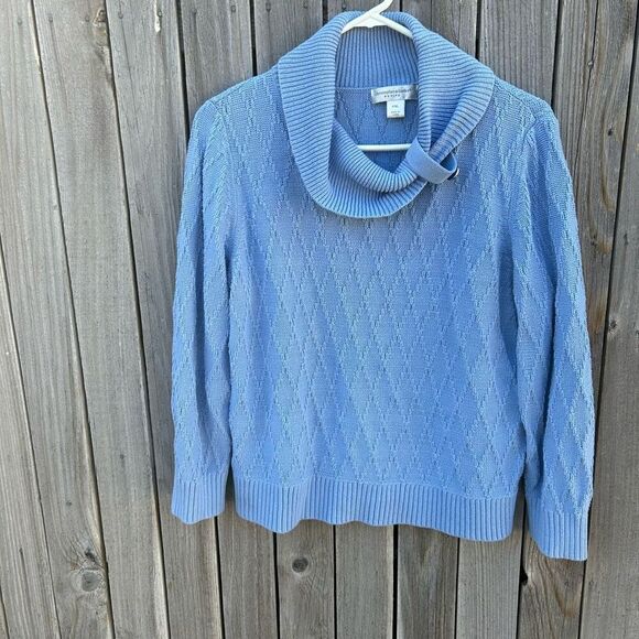 Vintage Christoper & Banks sweater long sleeve size petite xl - Picture 1 of 8